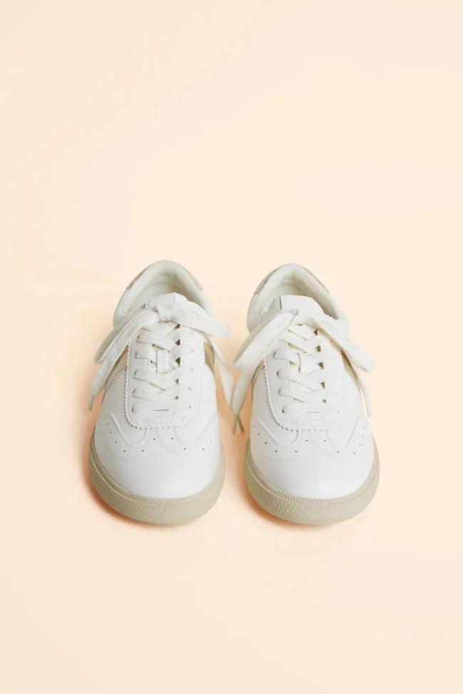 League Gold Metallic Sneakers SALE sold by Pink Lily product image thumbnail 4