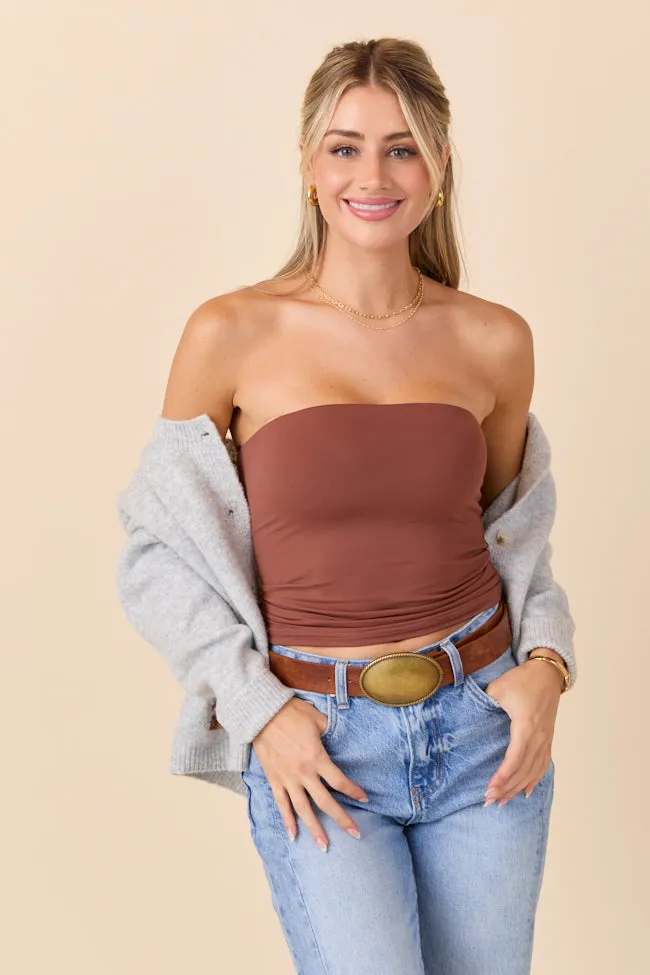 Kody Brown Seamless Tube Top sold by Pink Lily
