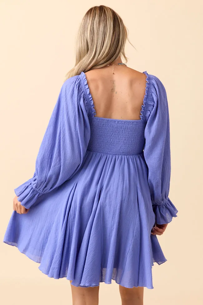 Alexia Blue Mini Dress FINAL SALE sold by Pink Lily product image thumbnail 4