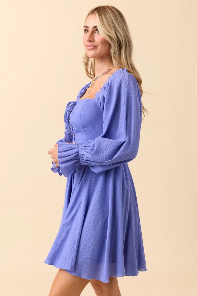 Alexia Blue Mini Dress FINAL SALE sold by Pink Lily product image thumbnail 3