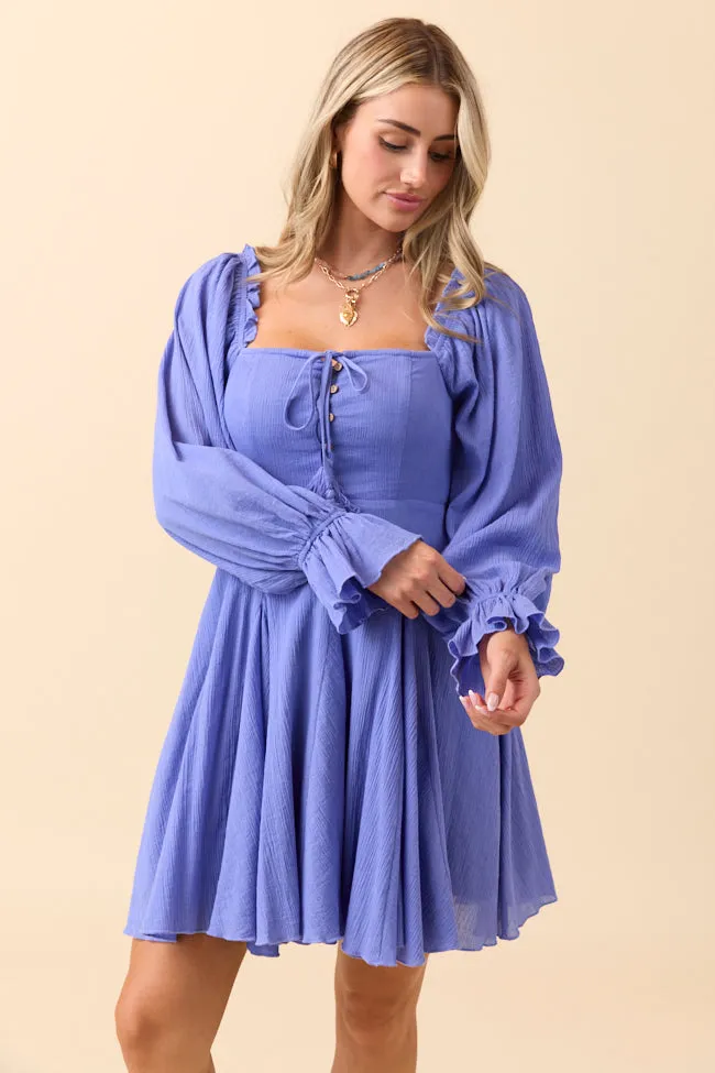 Alexia Blue Mini Dress FINAL SALE sold by Pink Lily product image thumbnail 5