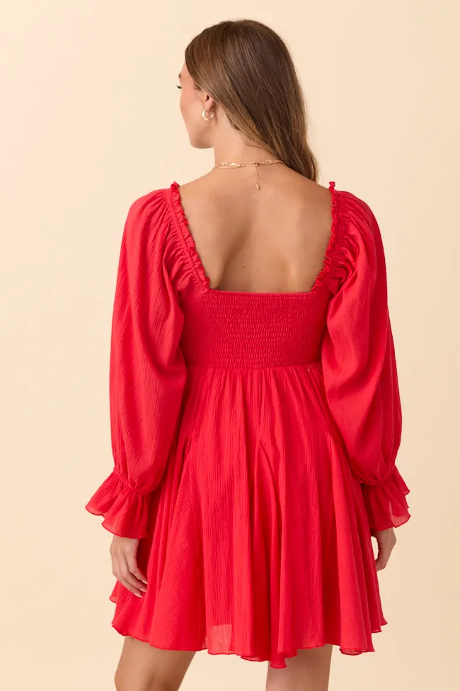 Alexia Red Mini Dress sold by Pink Lily product image thumbnail 4