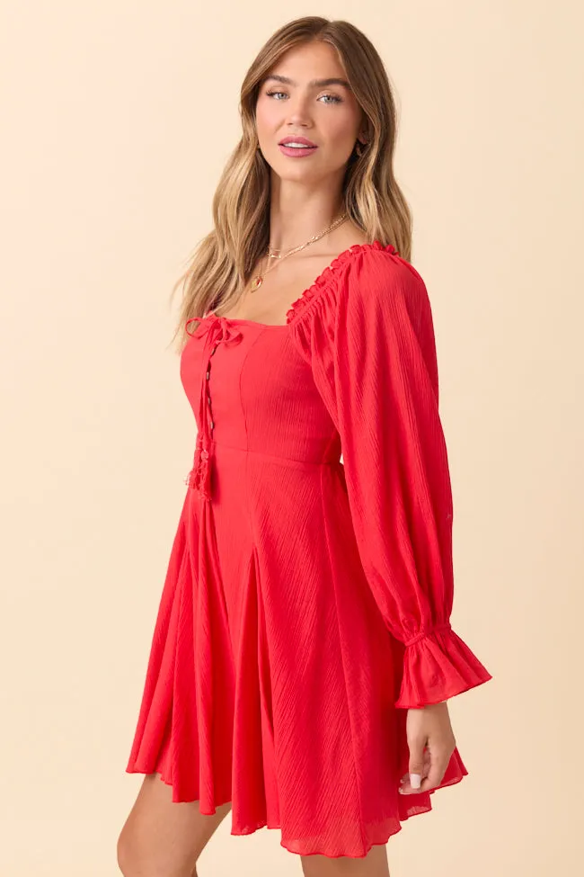 Alexia Red Mini Dress sold by Pink Lily product image thumbnail 3
