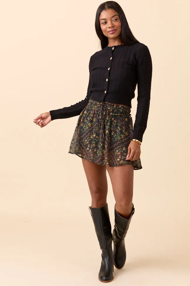 Kayla Floral Printed Skort sold by Pink Lily product image thumbnail 2