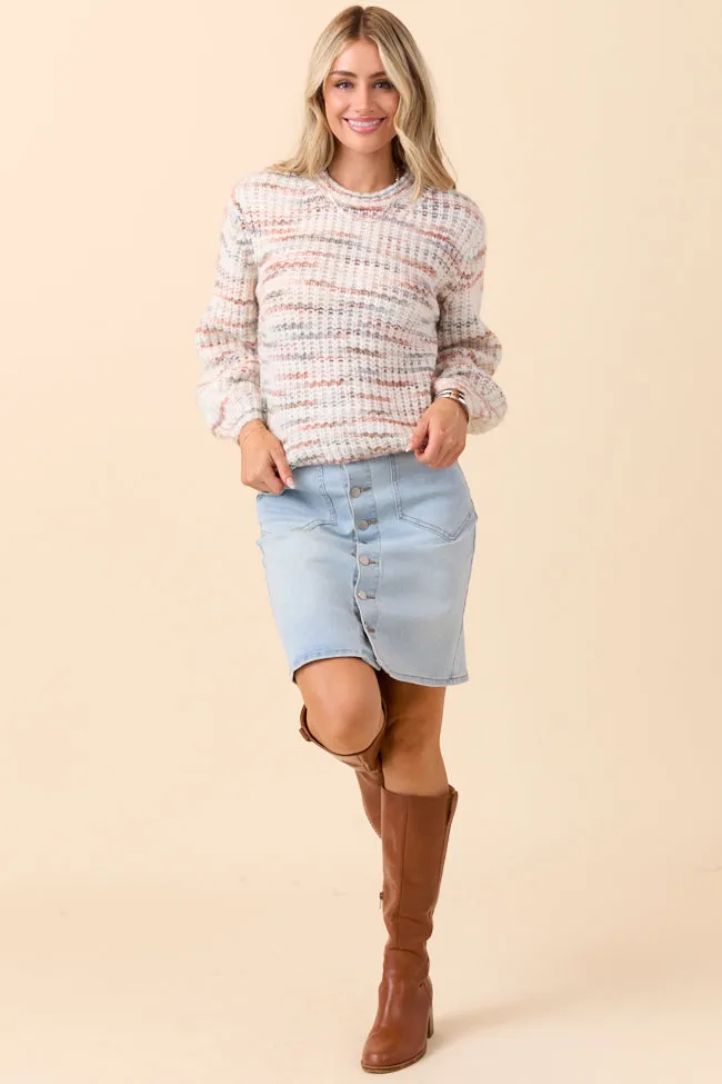 Nellie Multicolored Crewneck Sweater FINAL SALE sold by Pink Lily product image thumbnail 2