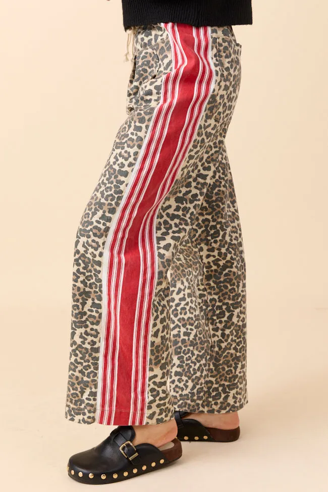 Marlie Leopard Print Pull-On Pants SALE sold by Pink Lily product image thumbnail 4