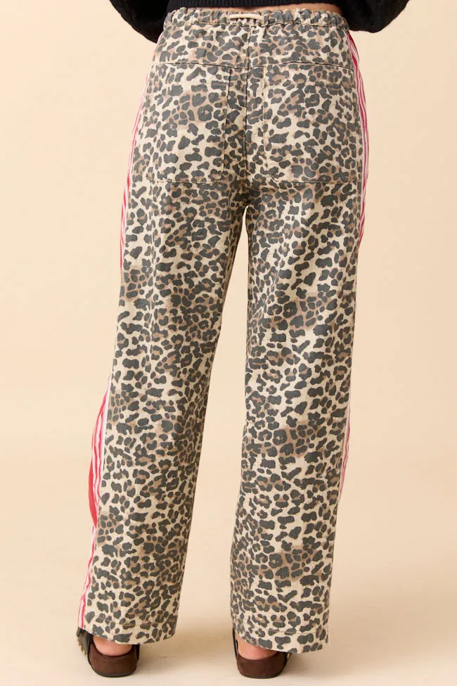 Marlie Leopard Print Pull-On Pants SALE sold by Pink Lily product image thumbnail 5