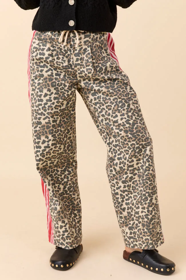 Marlie Leopard Print Pull-On Pants SALE sold by Pink Lily product image thumbnail 2