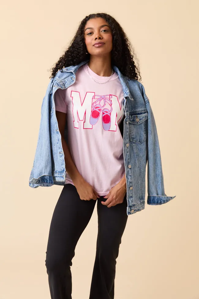 Mom Block Dance Light Pink Graphic Tee SALE sold by Pink Lily product image thumbnail 2