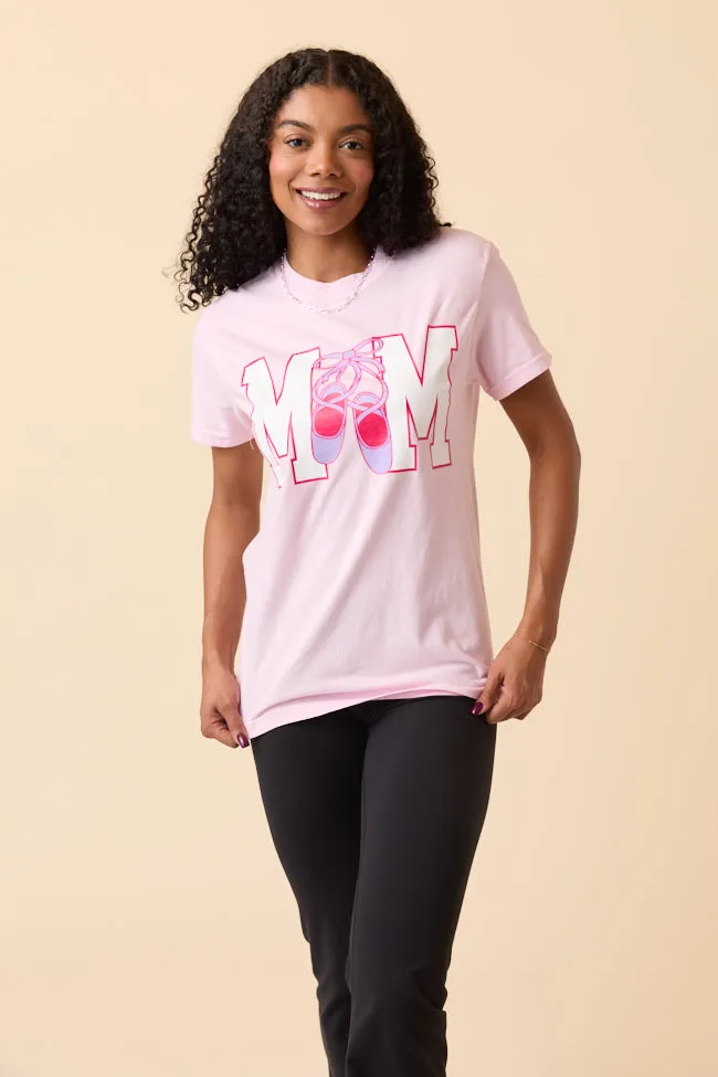 Mom Block Dance Light Pink Graphic Tee SALE sold by Pink Lily product image thumbnail 3