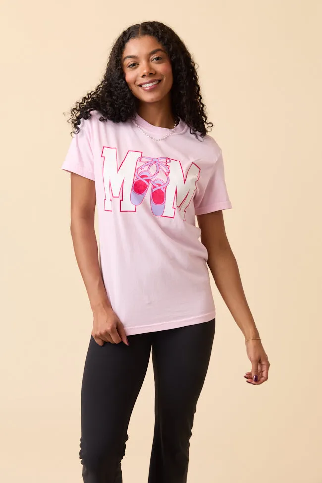 Mom Block Dance Light Pink Graphic Tee SALE sold by Pink Lily