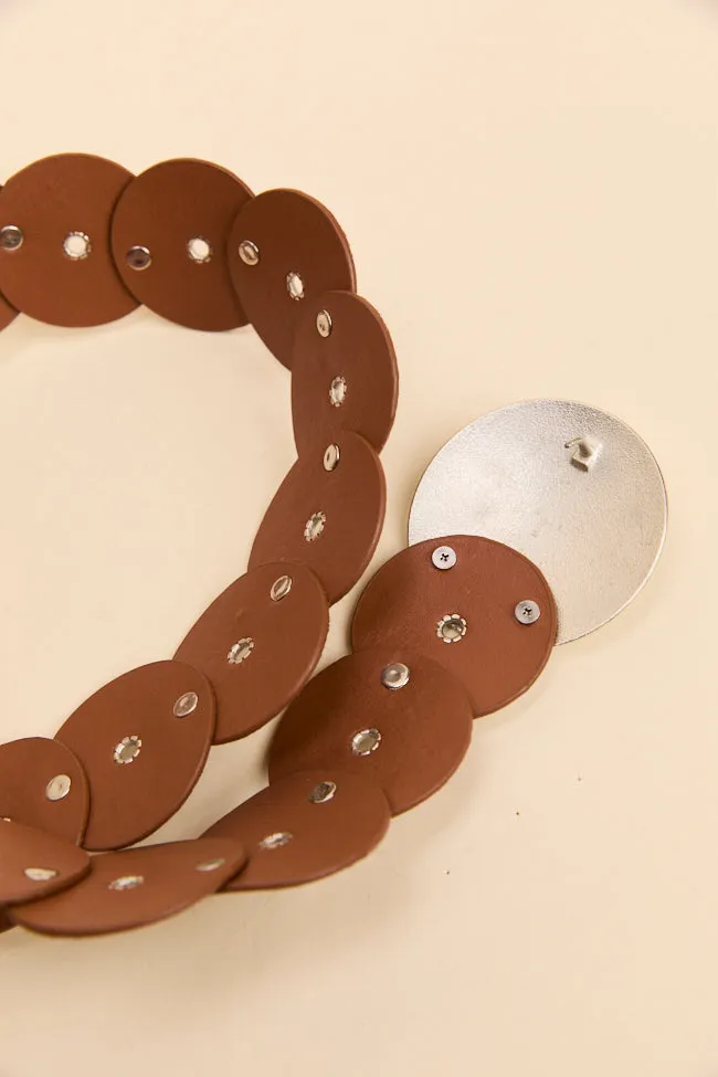 The Classic Cowgirl Brown Cow Hip Belt sold by Pink Lily product image thumbnail 3