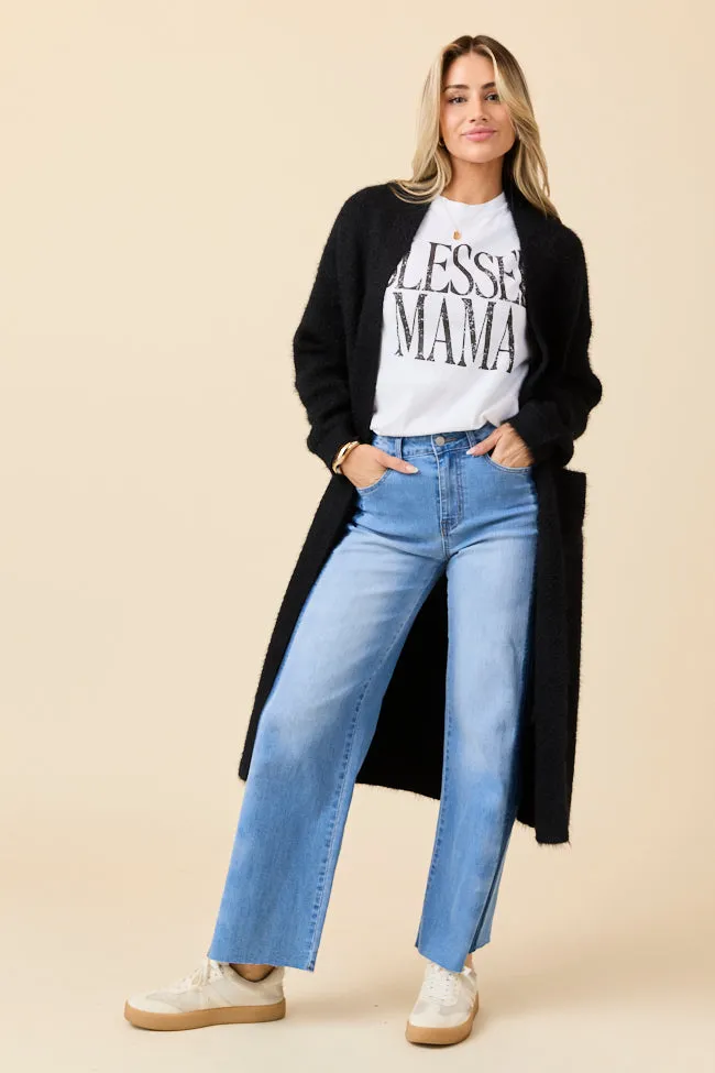 Laken Solid Black Sweater Coat Emily Fauver X Pink Lily sold by Pink Lily product image thumbnail 4