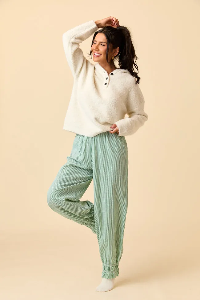 Leona Ivory Hooded Buttoned Sweater SALE sold by Pink Lily product image thumbnail 3