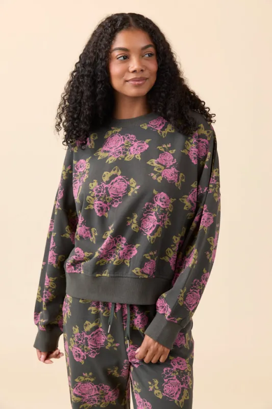 Victoria Rose Sweatshirt SALE sold by Pink Lily