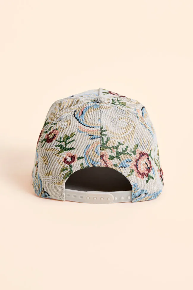 Mama Blue Tapestry Baseball Hat sold by Pink Lily product image thumbnail 4