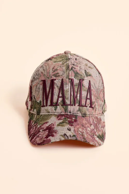 Mama Wine Tapestry Baseball Hat SALE sold by Pink Lily