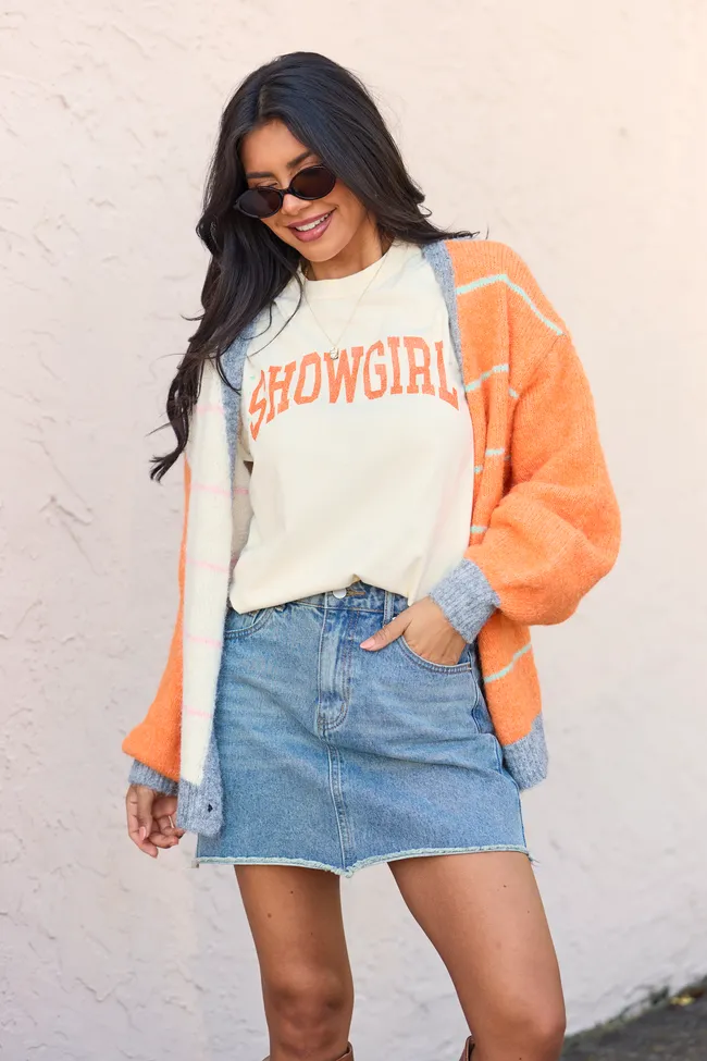 Showgirl Ivory Graphic Tee sold by Pink Lily product image thumbnail 5