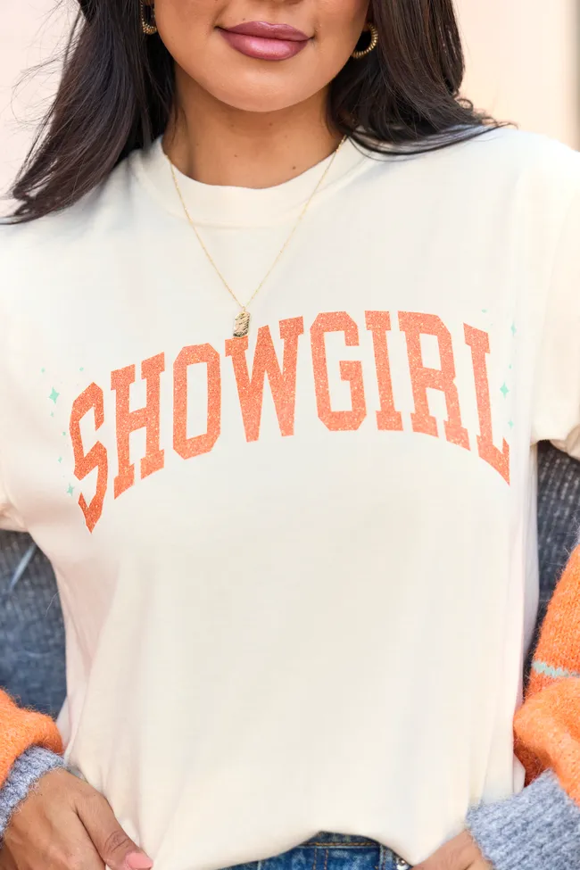 Showgirl Ivory Graphic Tee sold by Pink Lily product image thumbnail 2