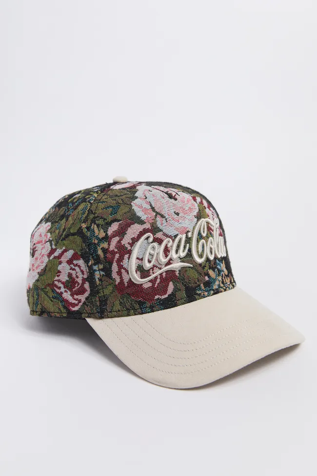 Coca Cola Tapestry Trucker Hat sold by Pink Lily product image thumbnail 2