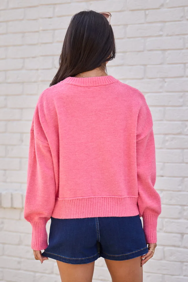 Mae Pink Multi-Knit Sweater sold by Pink Lily product image thumbnail 4