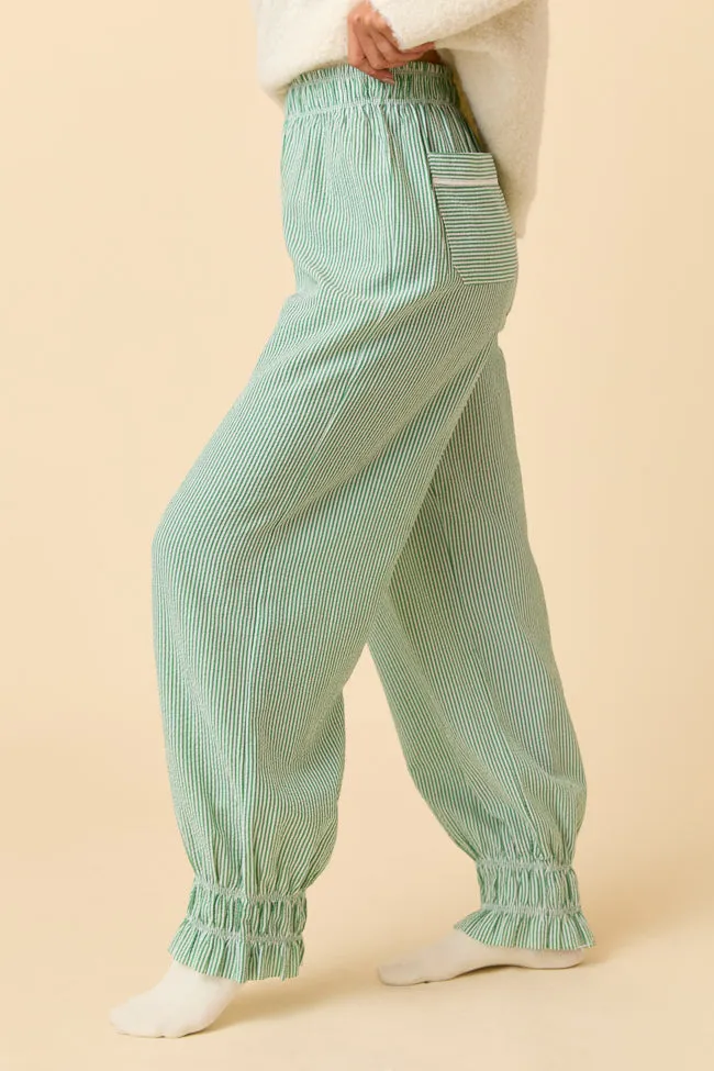 Veda Green Striped Pajama Pants sold by Pink Lily product image thumbnail 3