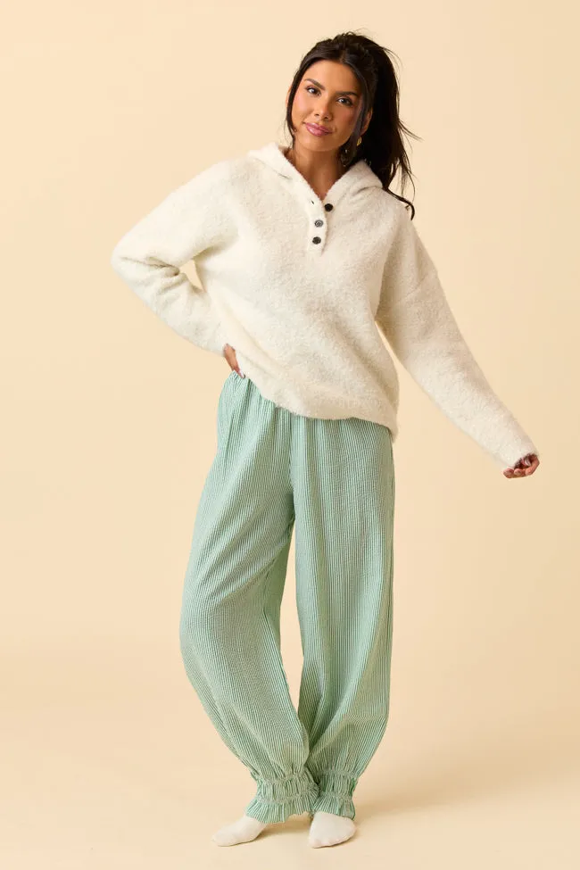 Veda Green Striped Pajama Pants sold by Pink Lily product image thumbnail 2