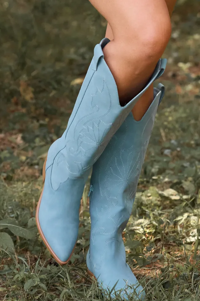 Shania Blue Boots sold by Pink Lily product image thumbnail 2