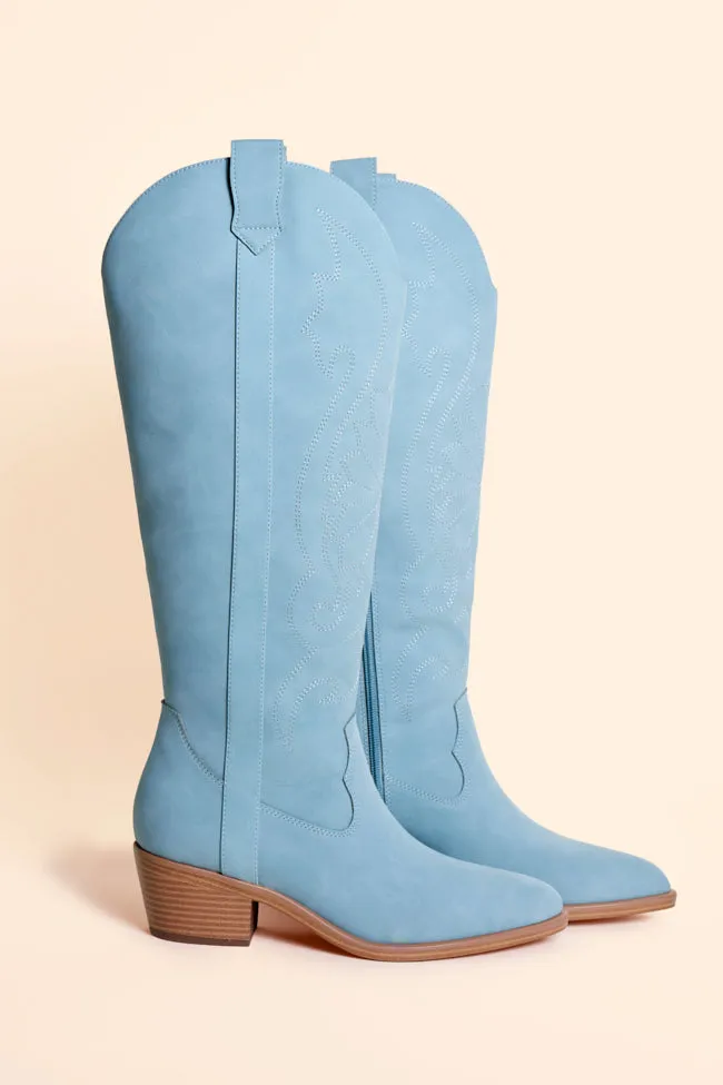Shania Blue Boots sold by Pink Lily product image thumbnail 3