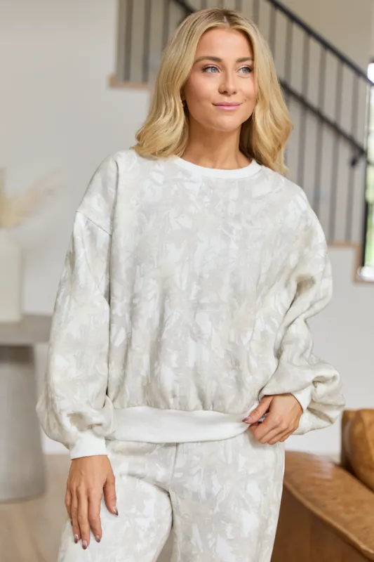 Ember Camo Sweatshirt sold by Pink Lily