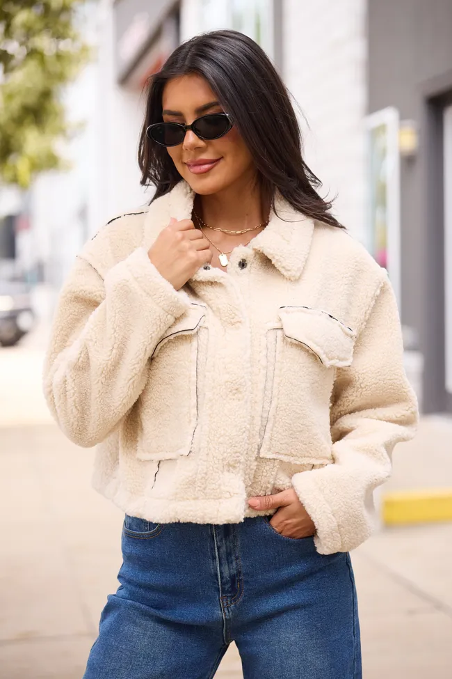 Orion Black Reversible Faux Suede Jacket FINAL SALE sold by Pink Lily product image thumbnail 3