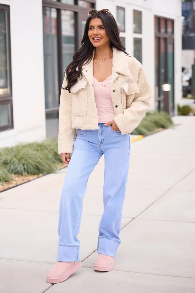 Orion Brown Reversible Faux Suede Jacket SALE sold by Pink Lily product image thumbnail 2