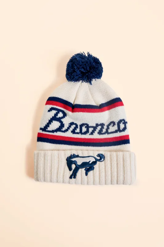 Bronco Beanie sold by Pink Lily