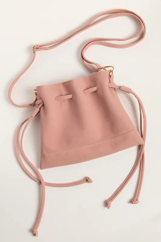Perri Blush Crossbody sold by Pink Lily