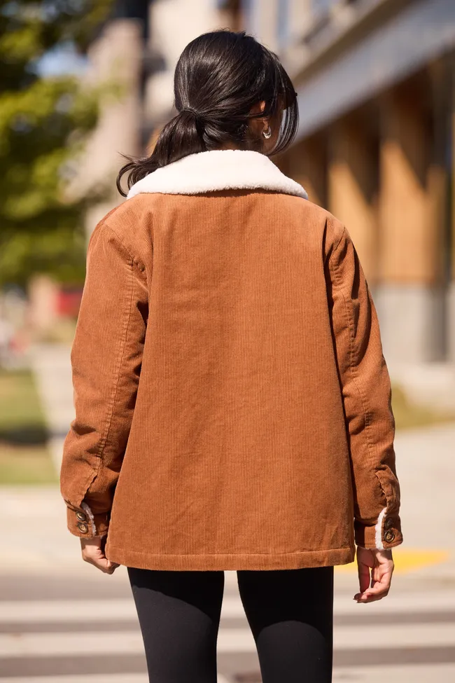 Dixie Brown Corduroy Jacket sold by Pink Lily product image thumbnail 4