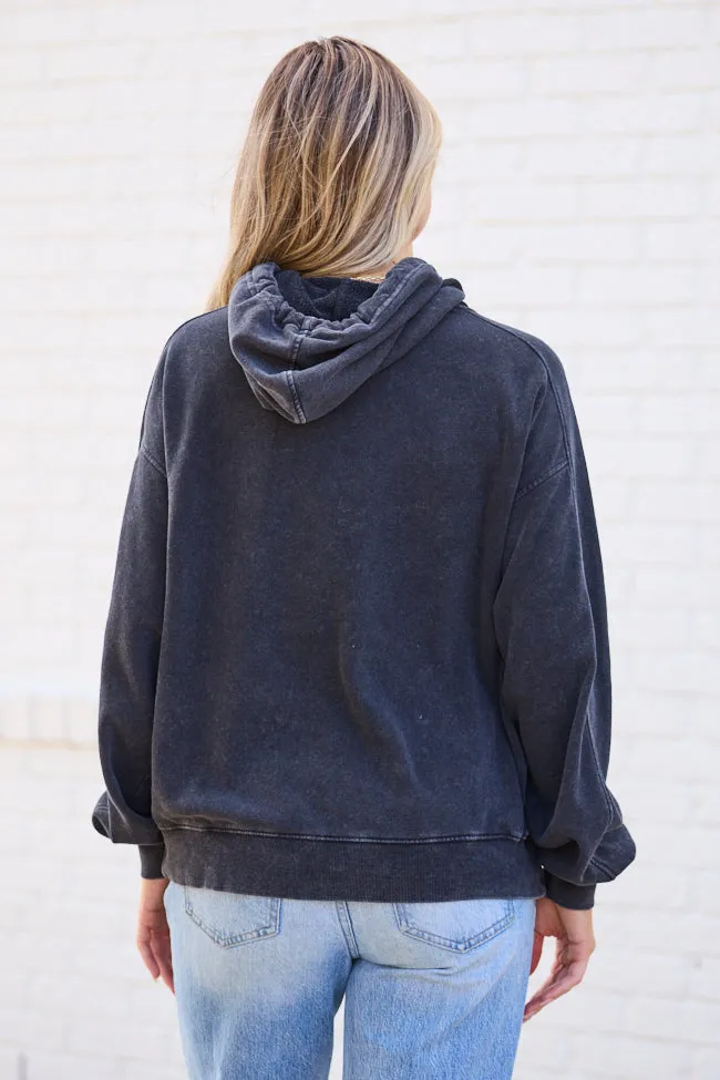 Free Bird Black Oversized Graphic Hoodie sold by Pink Lily product image thumbnail 5
