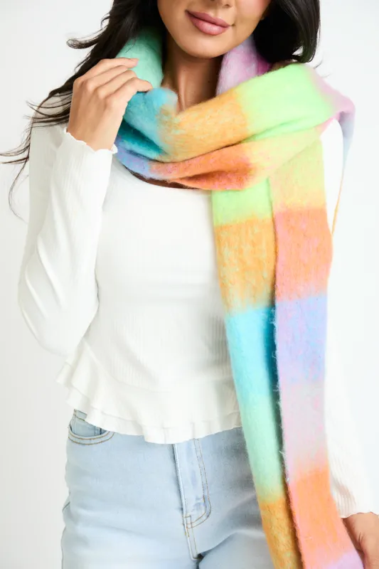 Harper Plaid Scarf sold by Pink Lily