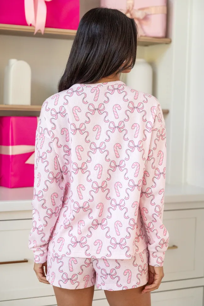 Pretty In Peppermint Pajama Set SALE sold by Pink Lily product image thumbnail 5