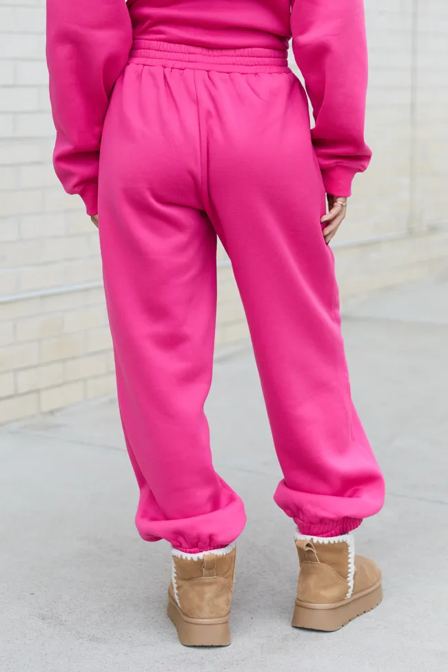 Cowgirl Ski Club Pink Sweatpants FINAL SALE sold by Pink Lily product image thumbnail 4