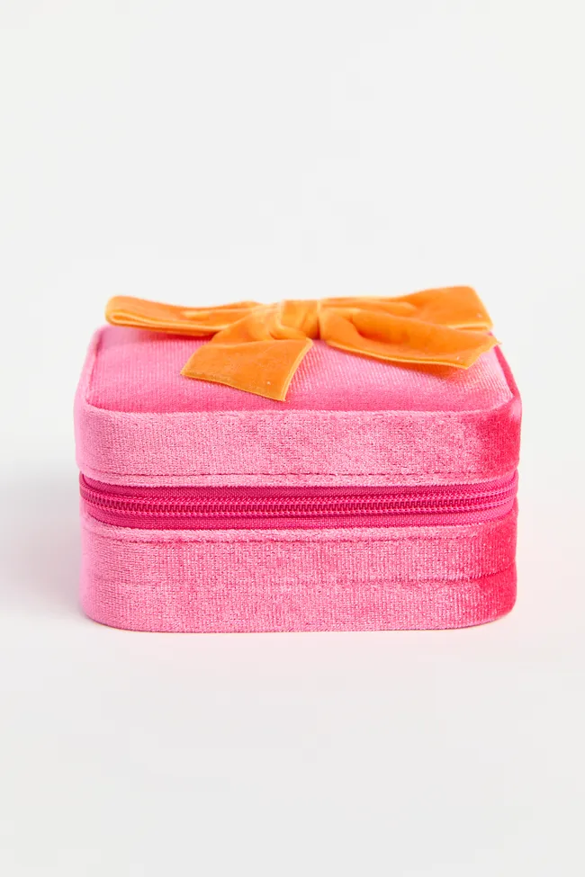 Azalia Orange Bow Jewelry Box FINAL SALE sold by Pink Lily product image thumbnail 4
