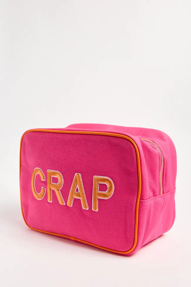 Crap Pink Cosmetic Bag sold by Pink Lily product image thumbnail 3