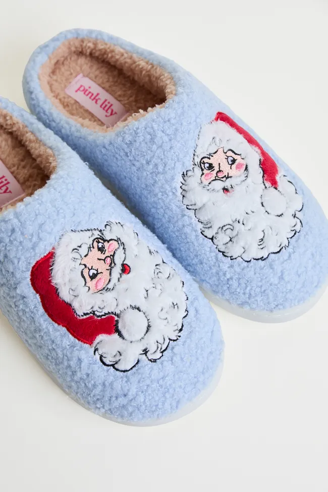 Cozi Vintage Santa Shearling Slippers FINAL SALE sold by Pink Lily product image thumbnail 3