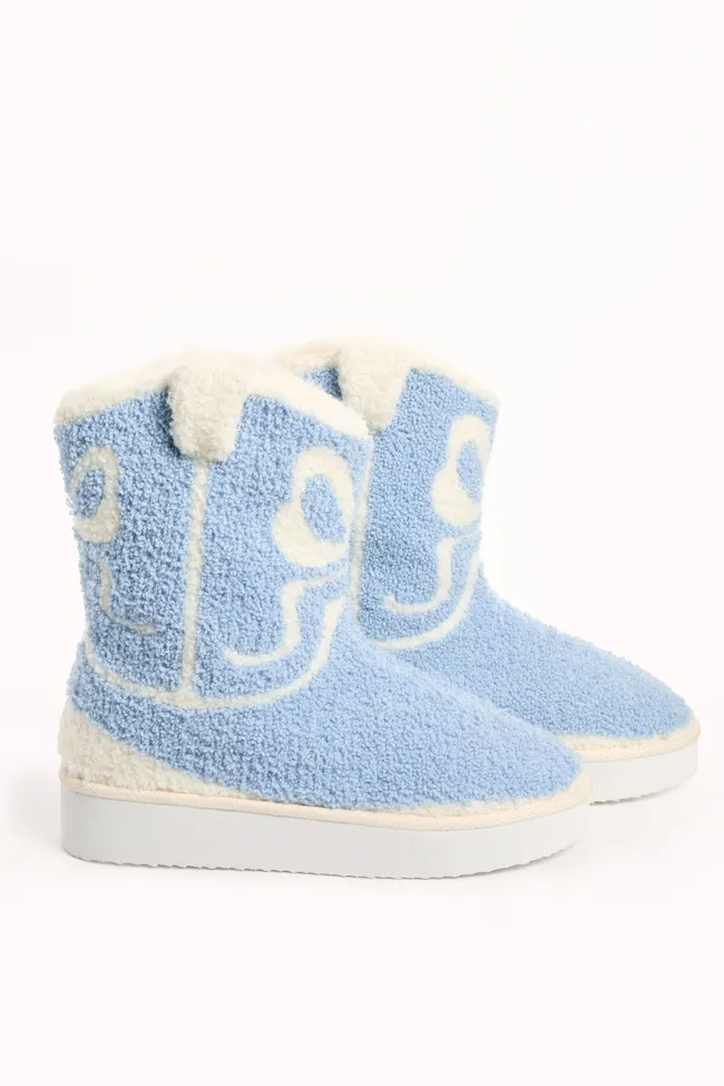Tyla White Bow Shearling Boot Slippers FINAL SALE sold by Pink Lily product image thumbnail 4