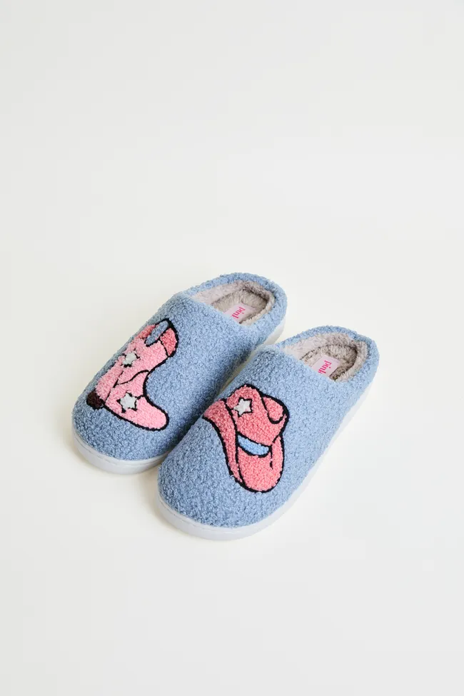 Cozi Western Shearling Slippers FINAL SALE sold by Pink Lily product image thumbnail 5