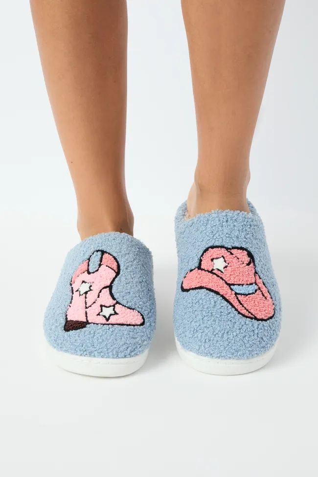 Cozi Western Shearling Slippers FINAL SALE sold by Pink Lily product image thumbnail 3