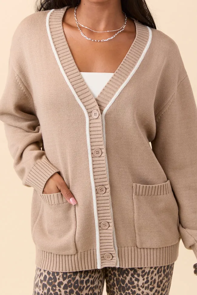 Annalise Tan Cardigan FINAL SALE sold by Pink Lily product image thumbnail 5