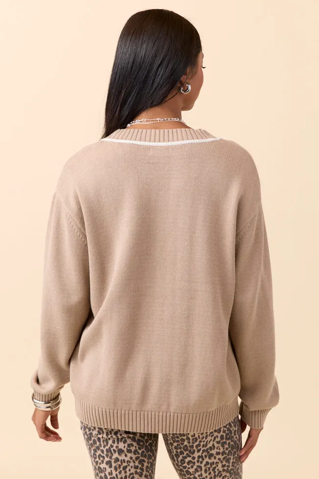 Annalise Tan Cardigan FINAL SALE sold by Pink Lily product image thumbnail 4