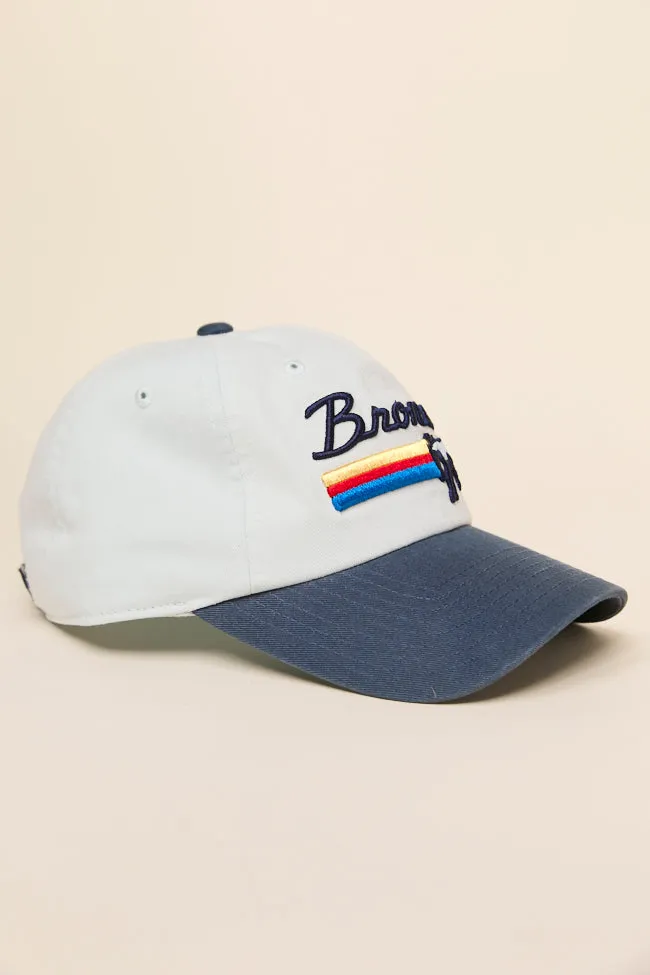 Bronco Navy Blue Baseball Cap sold by Pink Lily product image thumbnail 4