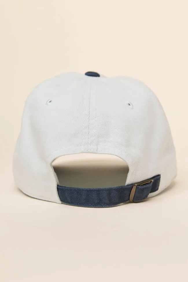 Bronco Navy Blue Baseball Cap sold by Pink Lily product image thumbnail 5