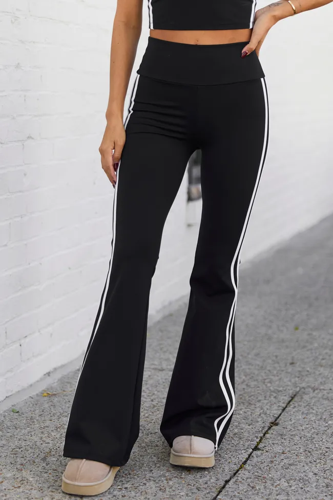 Daily Dash Black Flare Leggings sold by Pink Lily product image thumbnail 2